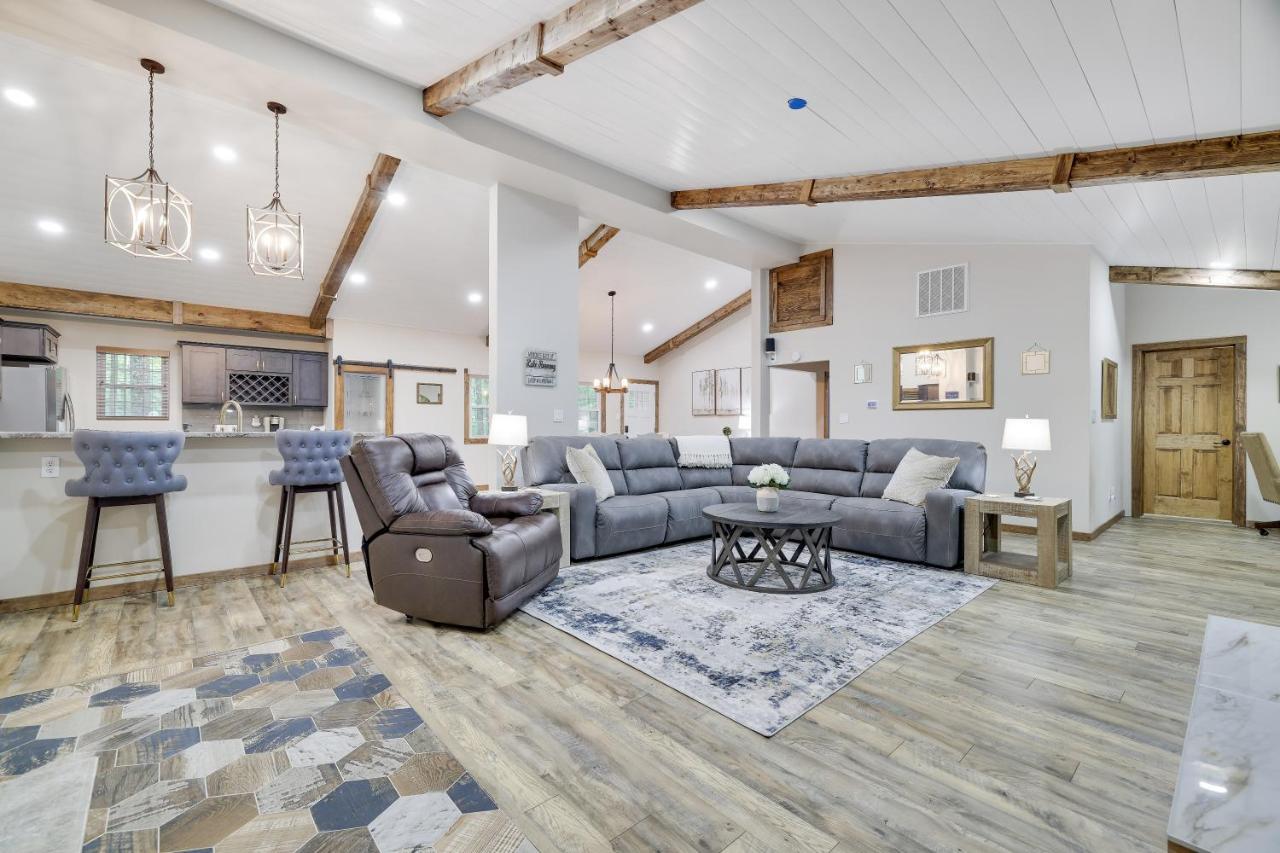 Whiskey Pines Retreat! Single Level Home, Outdoor Firepit, Ac, Bbq! Sleeps 9 In Lake Harmony! Экстерьер фото